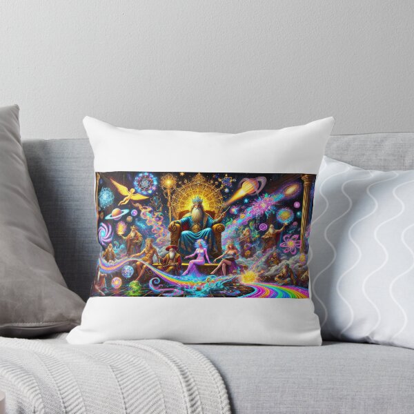 Item preview, Divine Cosmic Council - Celestial Mythology Fantasy Art designed and sold by Bbjreed.