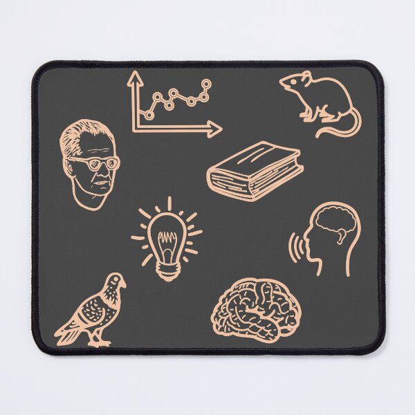 Item preview, Icons of Behaviorism- Peach/Gray designed and sold by KaleidoscopeBA.