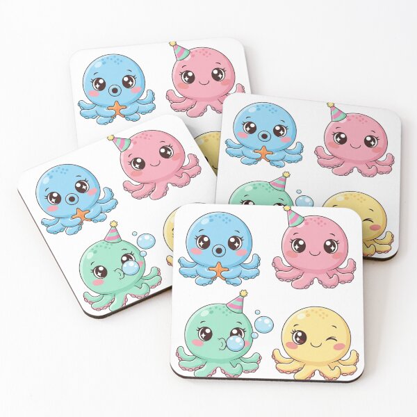 Item preview, Kawaii Octopus | Adorably Tentacled and Playfully Sweet Sea Creature Graphic designed and sold by Tw1nsAIArt.