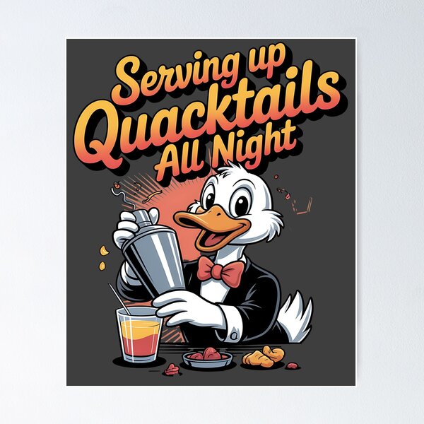 Item preview, :Serving up quacktails - Duct tape - Hoop dreams - Dunk life - Duck dunk - Slam dunk - Handyman designed and sold by JansenGS.