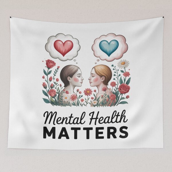 Item preview, Yellow Mental Health Awareness - Mental Health Matters designed and sold by Sea4Adventures.