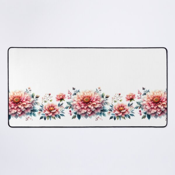 Item preview, Dahlia watercolor flower Garden  designed and sold by Charmy Design.