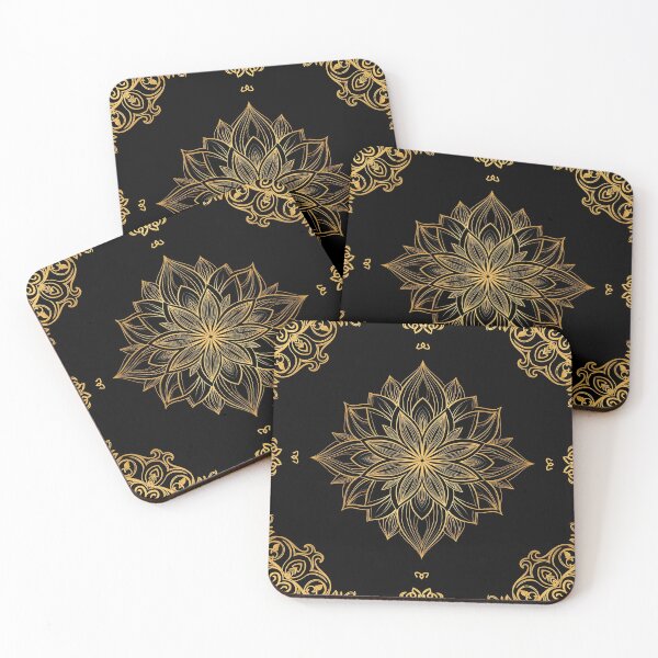 Item preview, Radiant Lotus Star Mandala Pattern designed and sold by LongDooDi.