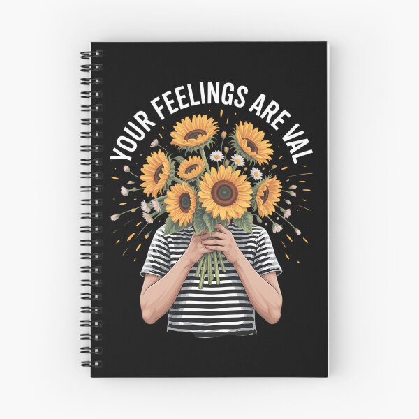 Item preview, Your Feelings Are Valid Sunflower Mental Health Awareness designed and sold by Sea4Adventures.
