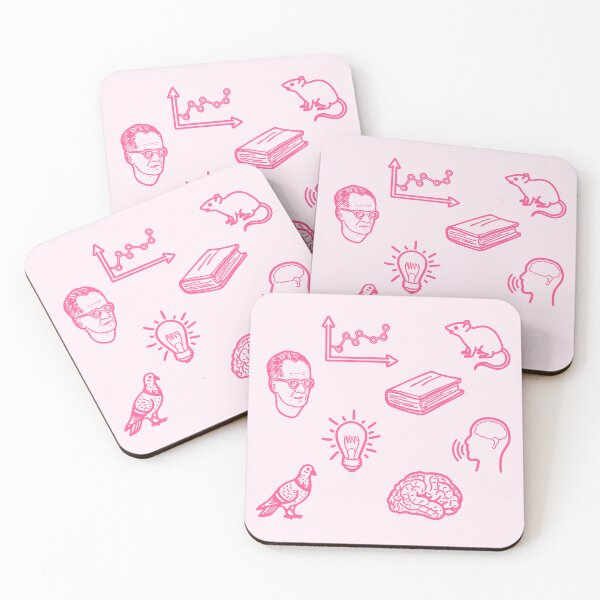 Item preview, Icons of Behaviorism- Pink/Pink designed and sold by KaleidoscopeBA.