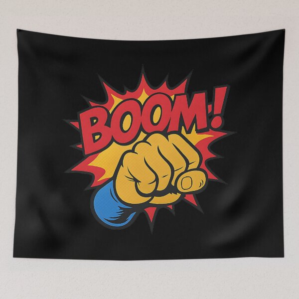 Item preview, Hero Smash – Retro Comic Punch designed and sold by ArcadiaSilence.