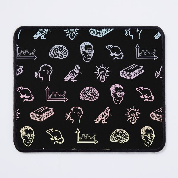 Item preview, Behaviorism Pattern Black and Pastel Spectrum designed and sold by KaleidoscopeBA.