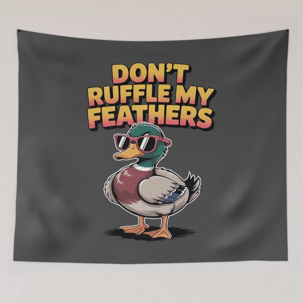 Item preview, Don't ruffle my feathers - Pure duck - Truly duck - Free duck - Thanks duck - Duck rocks - My duck - Duck is back designed and sold by JansenGS.