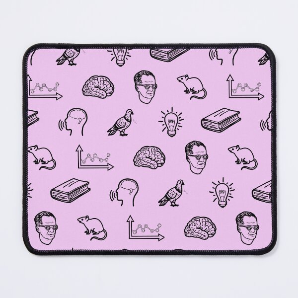 Item preview, Behaviorism Pattern Black/Pink designed and sold by KaleidoscopeBA.