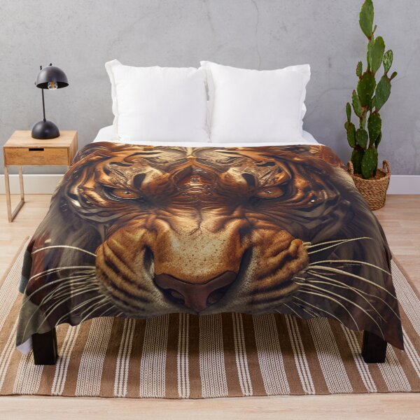 Item preview, Demonic Tiger designed and sold by MatrixTattoo.