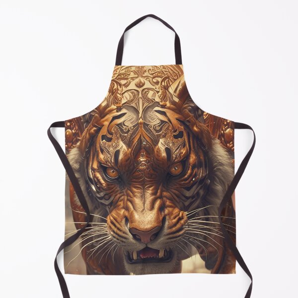 Item preview, Demonic Tiger designed and sold by MatrixTattoo.