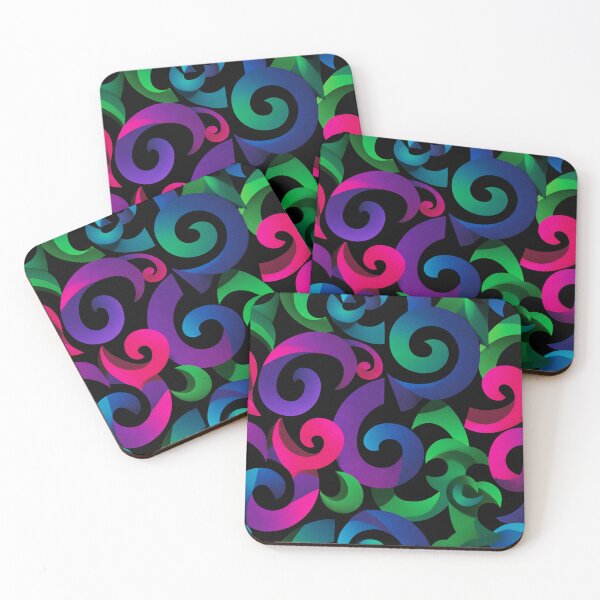 Item preview, Neon Swirl Jungle designed and sold by haleymaree.