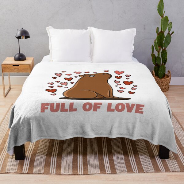 Item preview, Cute Capybara Full of Love – Wholesome Animal Valentine’s Day designed and sold by Absyntart.