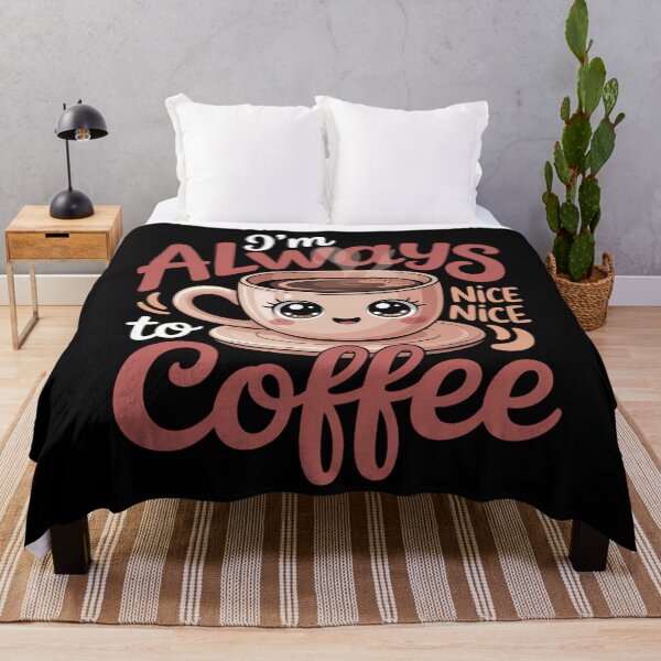 Item preview, I_m Always Nice To My Coffee Anxiety Awareness Mental Health designed and sold by CookWorldLaughs.