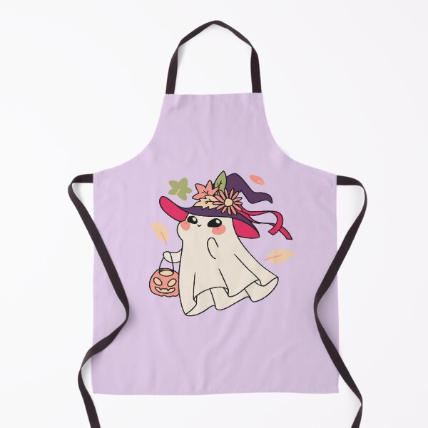 Item preview, Ghost Kitty wearing  witch hat designed and sold by Pawtachi.