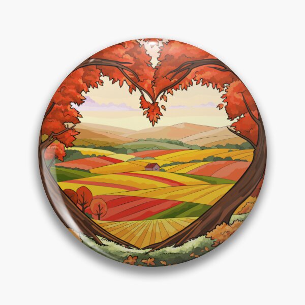 Item preview, Heart of Autumn Fields designed and sold by HSE1.