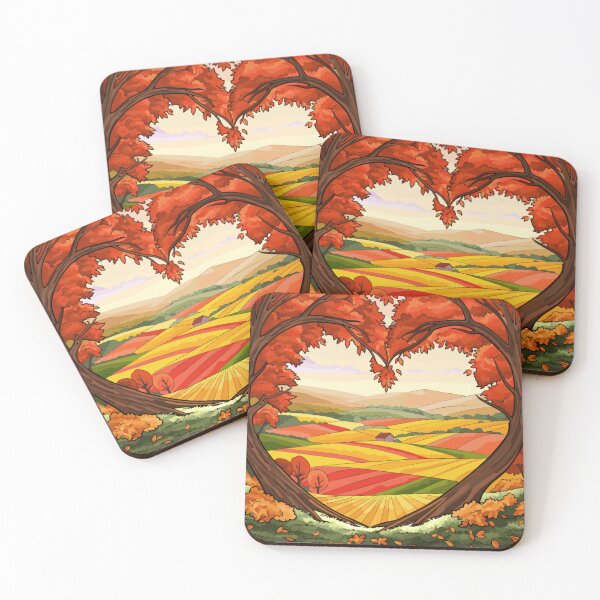 Item preview, Heart of Autumn Fields designed and sold by HSE1.
