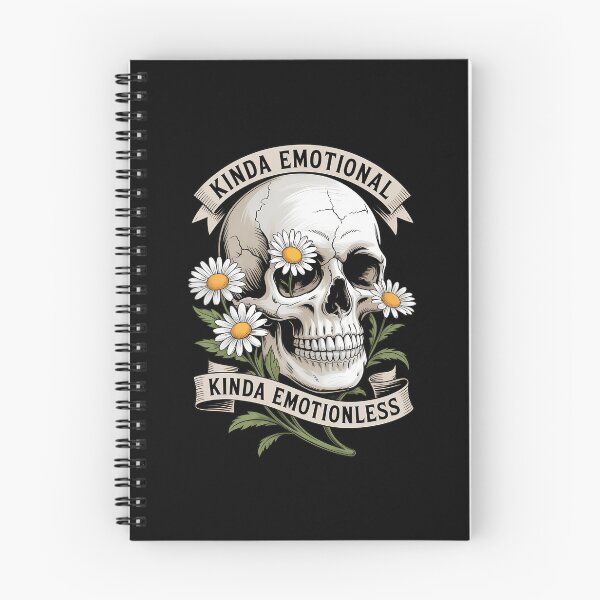 Item preview, Kinda Emotional Kinda Emotionless Mental Health designed and sold by CookWorldLaughs.