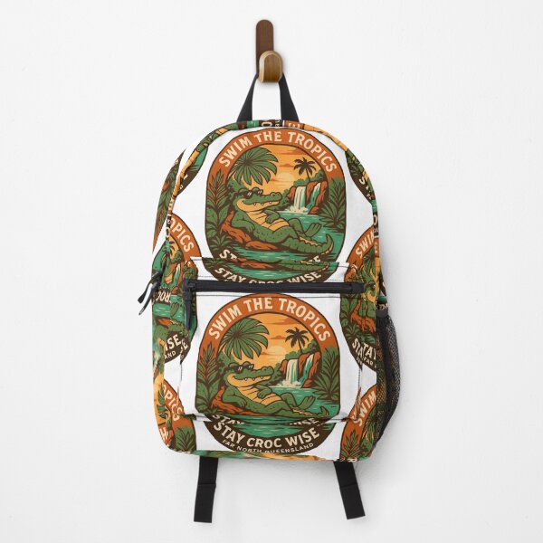 Item preview, Swim The Tropics Be Croc Wise FNQ designed and sold by Swim The Tropics.