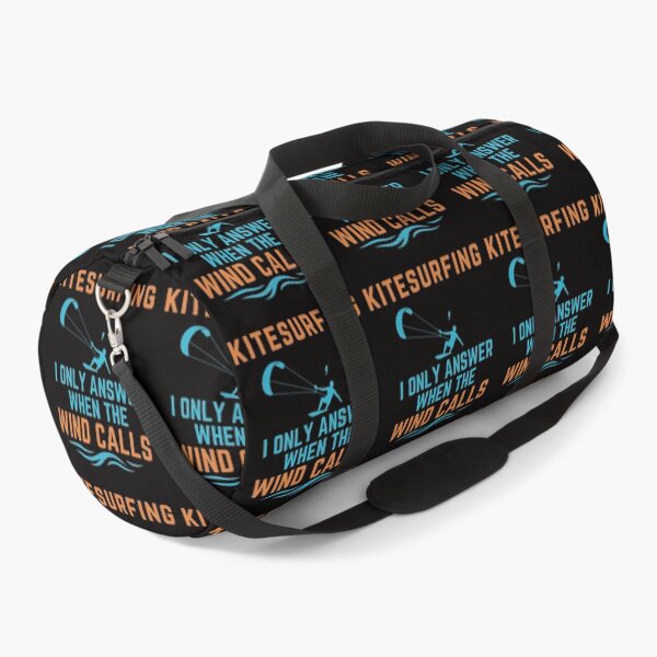 Item preview, KITESURFING I Only Answer When the Wind Calls Funny Kiteboarding T-Shirt Wingfoiling Extreme Sport Surf Ocean Waves designed and sold by MojNetSerwis WWK.