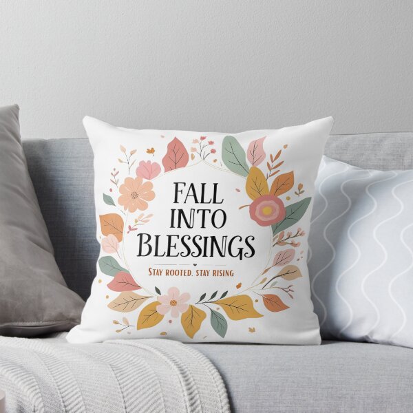 Item preview, Fall Into Blessings Printed Shirt for Fall Season designed and sold by ByRanaShop.