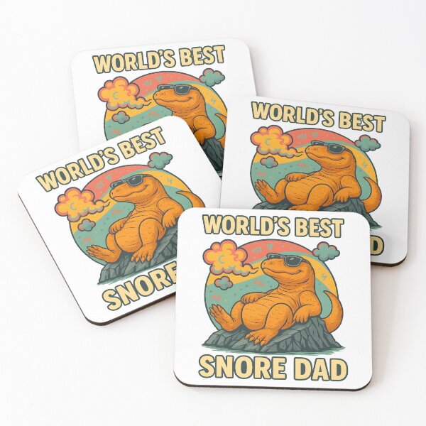 Item preview, Funny Komodo Dad – Snoring Like a King designed and sold by Place-Heritages.