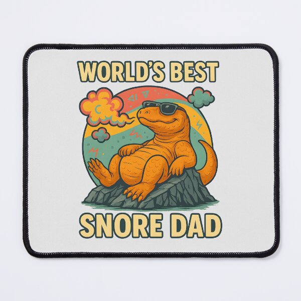 Item preview, Funny Komodo Dad – Snoring Like a King designed and sold by Place-Heritages.