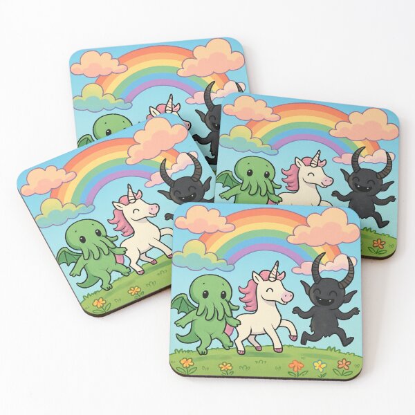 Item preview, Cthulhu, Unicorn and Friend designed and sold by CatManDrew.