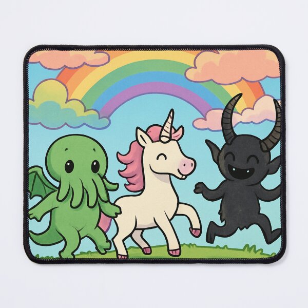 Item preview, Cthulhu, Unicorn and Friend designed and sold by CatManDrew.