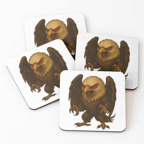 Item preview, Fierce Eagle – Angry Predator Bird designed and sold by SlomianyPisarz.