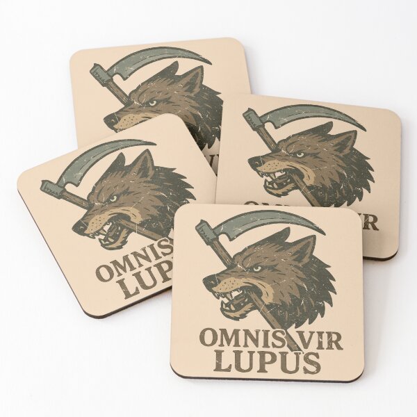 Item preview, Red Rising Howler Omnis Vir Lupus Book designed and sold by SanmanthaHoW.