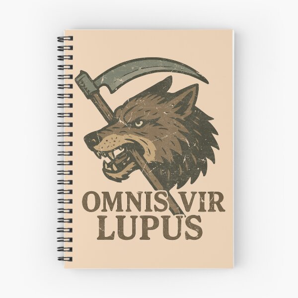 Item preview, Red Rising Howler Omnis Vir Lupus Book designed and sold by SanmanthaHoW.