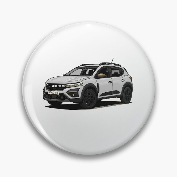 Item preview, Dacia Sandero Stepway Arctic White designed and sold by Woreth.