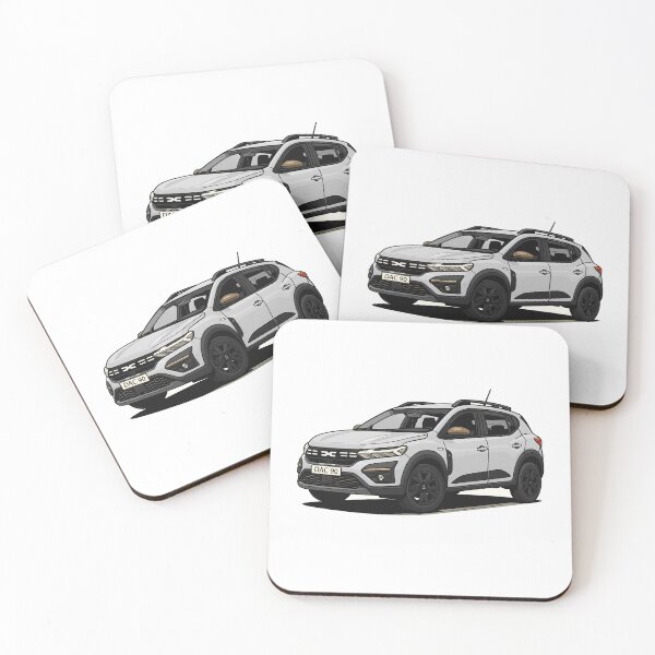 Item preview, Dacia Sandero Stepway Arctic White designed and sold by Woreth.