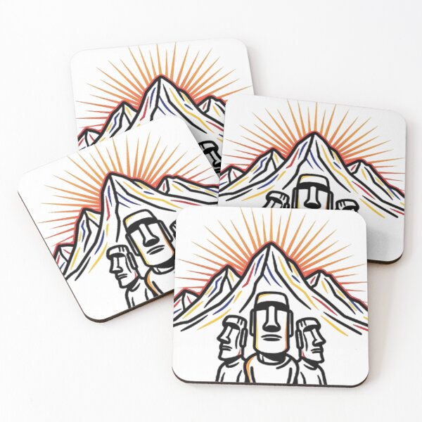 Item preview, EASTER ISLANDS designed and sold by likbatonboot.