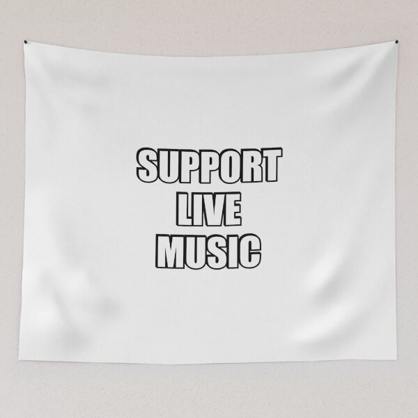 Item preview, Support Live Music designed and sold by Inspirationmotivation.
