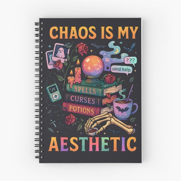 Item preview, Chaos Is My Aesthetic Color Collage designed and sold by Ironicdoll.
