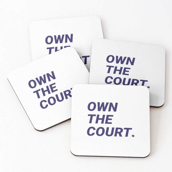 Item preview, Own The Court – Motivational Court Sports Typography Design designed and sold by Schmoopshipops.