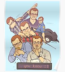 griffin mcelroy: human cryptid (poster edition) Poster