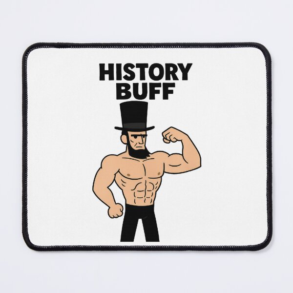Item preview, History Buff – Abraham Lincoln Funny Gym Poster designed and sold by Enea Kelo.