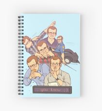 griffin mcelroy: human cryptid (poster edition) Spiral Notebook