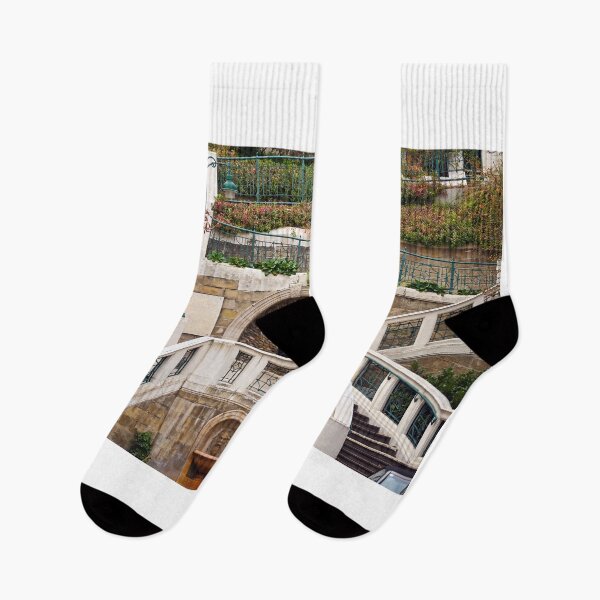 Item preview, Strudlhofstiege an old staircase in Vienna,Austria, autumn season designed and sold by goceris.