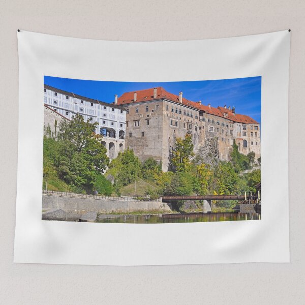 Item preview, Cesky Krumlov Castle and the Vltava River, Czech Republic,autumn season designed and sold by goceris.