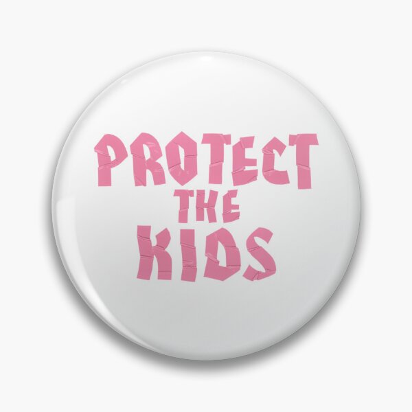 Item preview, “Protect the Kids” pink duct tape  designed and sold by Lydia.Create.
