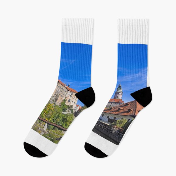 Item preview, Cesky Krumlov Castle and the Vltava River cityscape, Czech Republic,autumn season designed and sold by goceris.