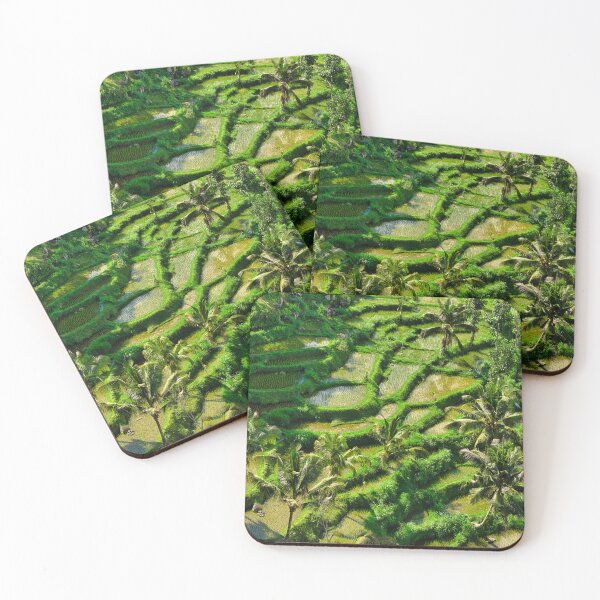 Item preview, Drone View of Rice Terraces in Tetebatu, Lombok designed and sold by mattryanphoto.
