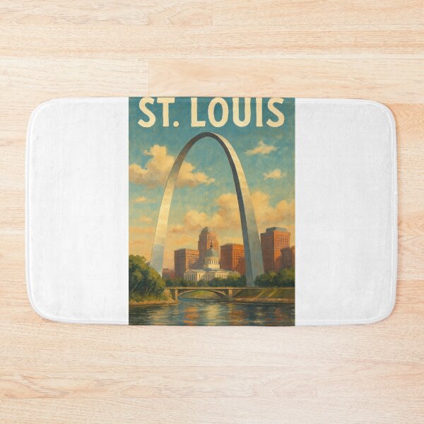 Item preview, St. Louis Missouri – Gateway Arch and Old Courthouse designed and sold by Aryabek.