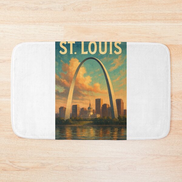 Item preview, St. Louis – Sunset View of the Gateway Arch designed and sold by Aryabek.