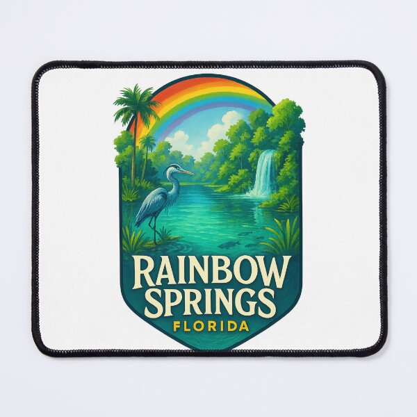Item preview, Rainbow Springs Florida – Waterfall and Wildlife designed and sold by Aryabek.