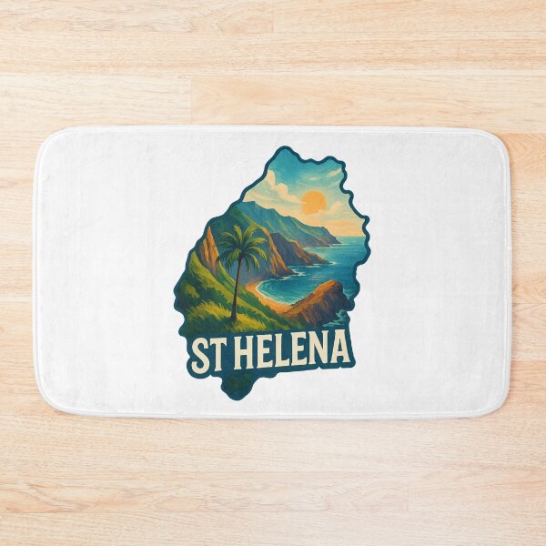 Item preview, St Helena Island – South Atlantic Volcanic Coast designed and sold by Aryabek.
